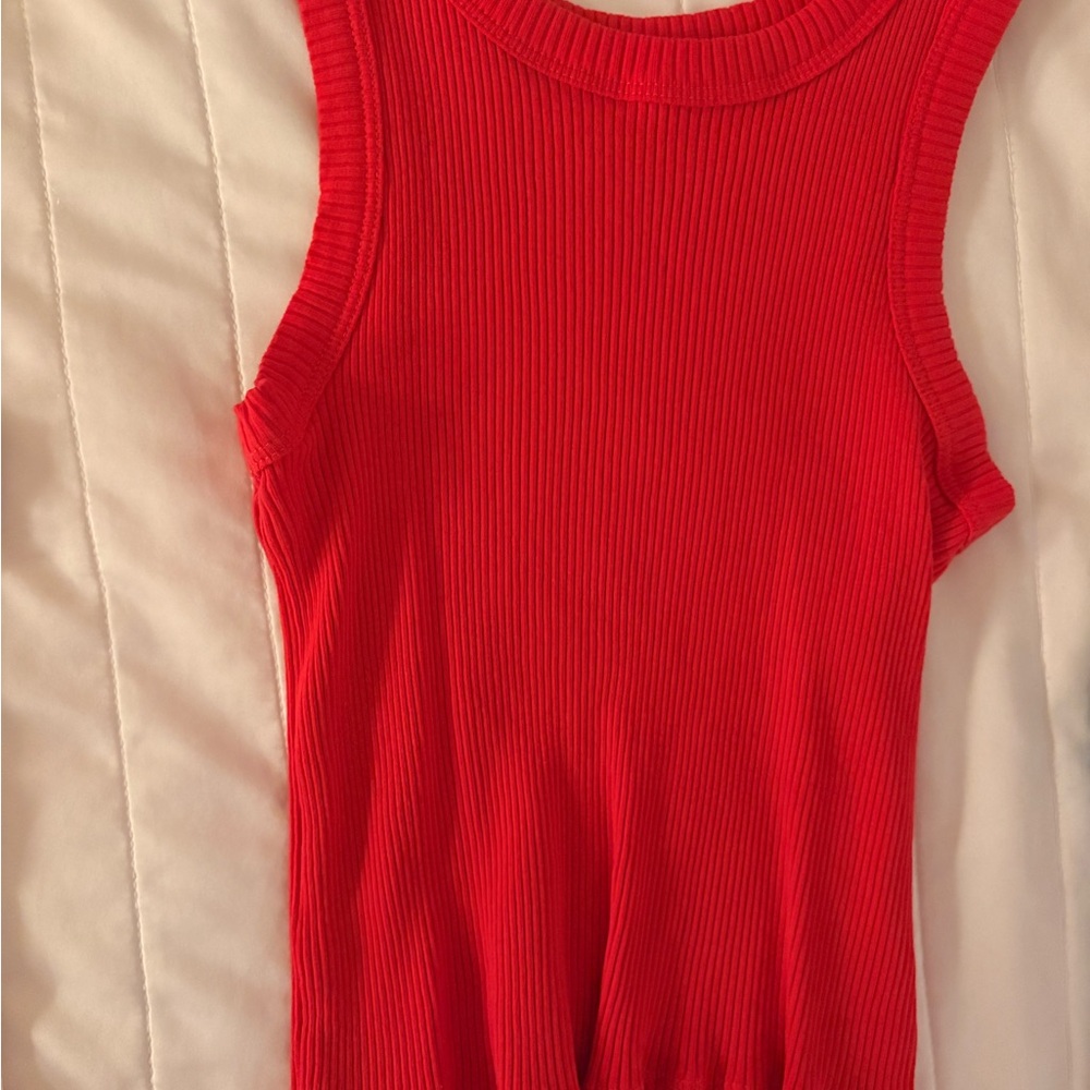 French girls tank top from monoprix